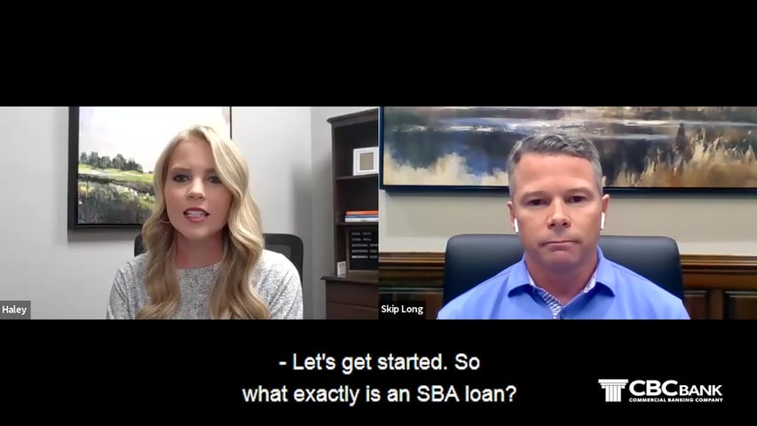 Haley and Skip discuss SBA Loans